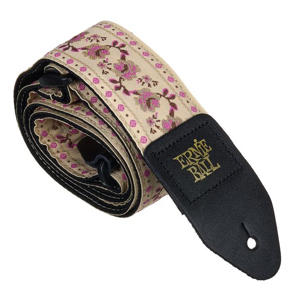 Ernie Ball Jacquard Strap Winding Rose
