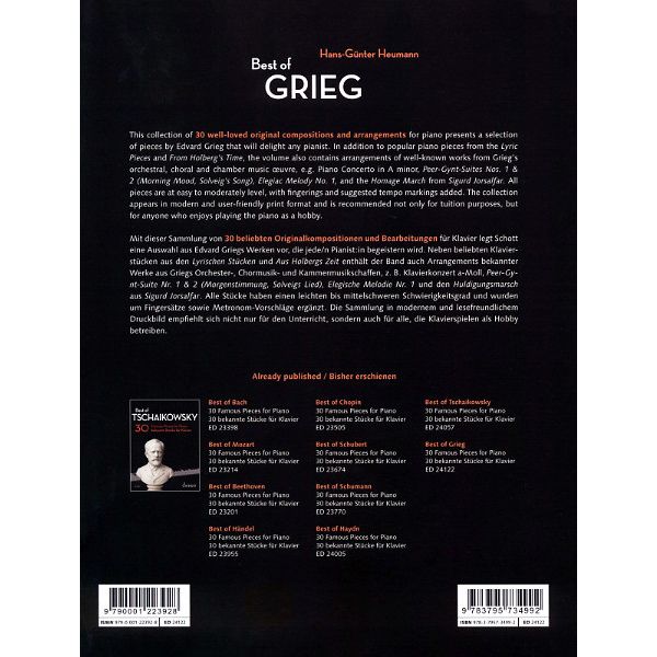 Schott Best of Grieg