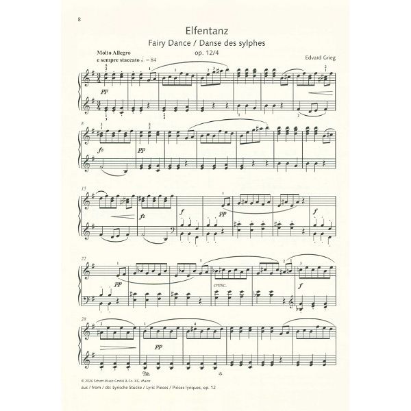 Schott Best of Grieg