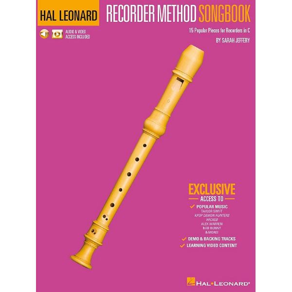 Hal Leonard Recorder Method Songbook