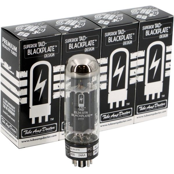 TAD EL34-STR Blackplate Quartett