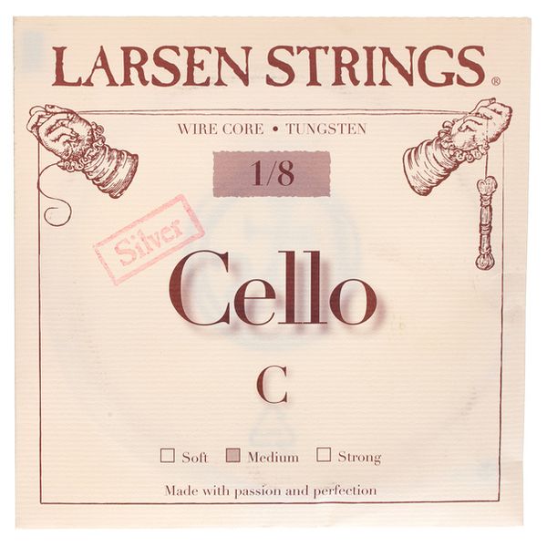 Larsen Cello Single String C Med. 1/8