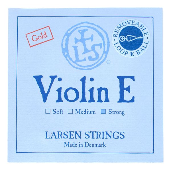 Larsen Violin String E Gold Strong