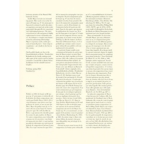 Henle Verlag Mayer Sonate Violoncello op.47