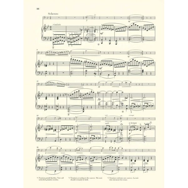 Henle Verlag Mayer Sonate Violoncello op.47