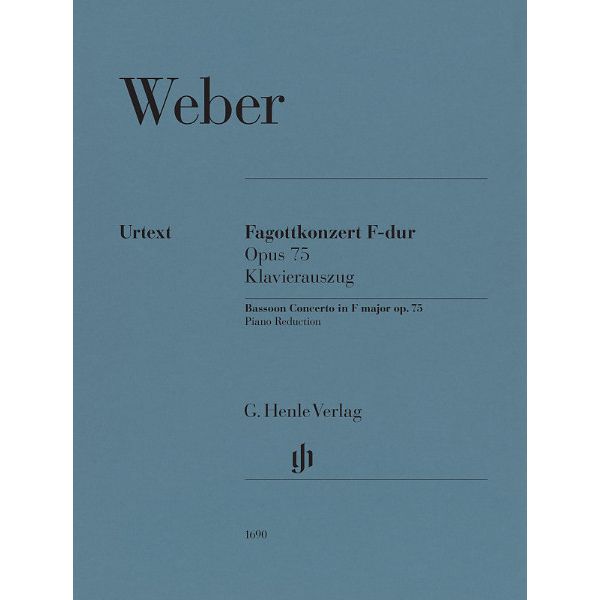 Henle Verlag Weber Fagottkonzert op.75