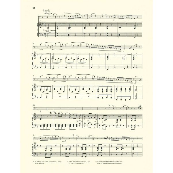 Henle Verlag Weber Fagottkonzert op.75