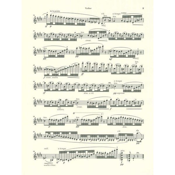 Henle Verlag Elgar Capricieuse op.17 Violin