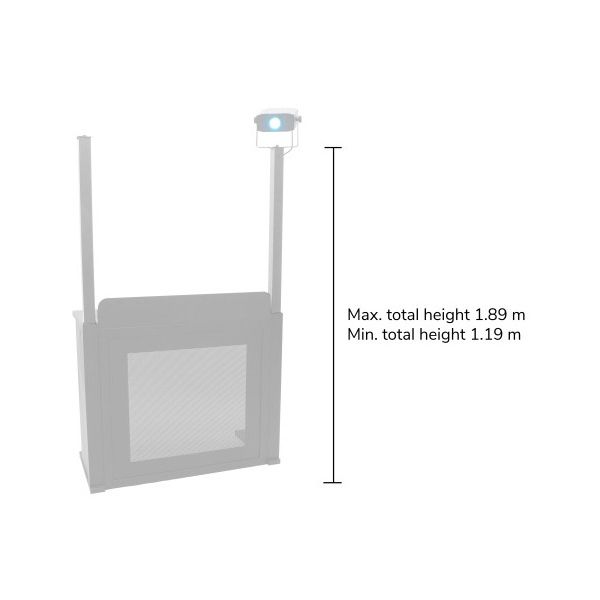 Omnitronic Extension Booz Event Stand WH