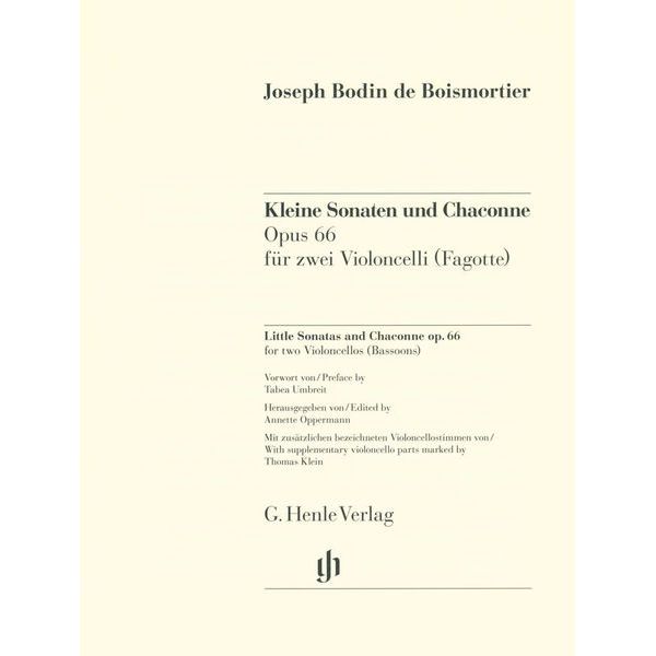 Henle Verlag Boismortier Kleine Sonaten