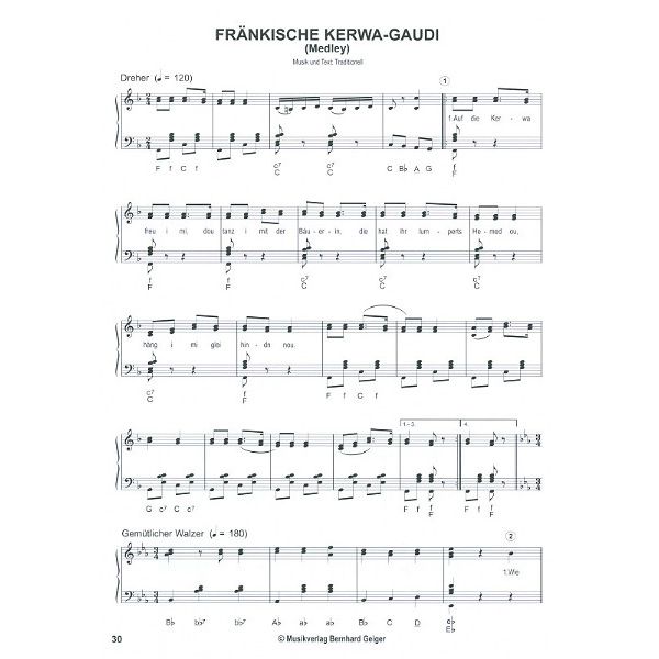 Musikverlag Geiger Wirtshausmusik 23