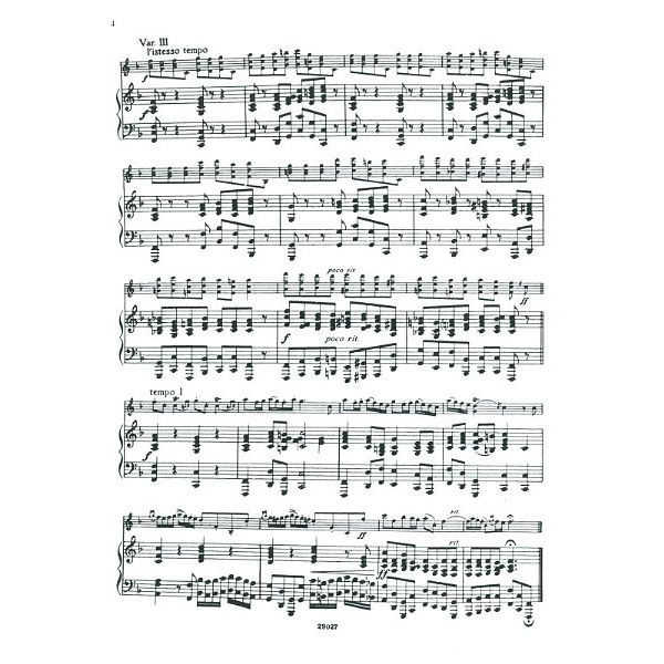 Carl Fischer Tartini Variations Corelli