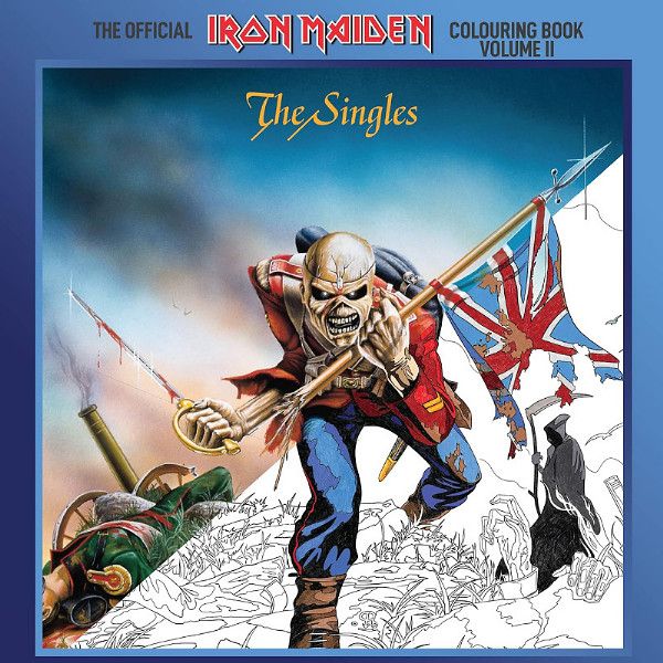 Rock n Roll Colouring Iron Maiden Colouring Book II