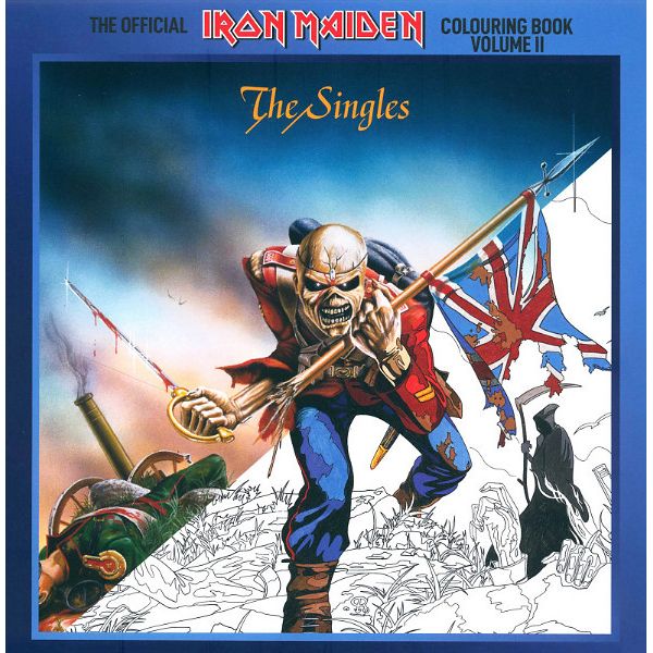 Rock n Roll Colouring Iron Maiden Colouring Book II