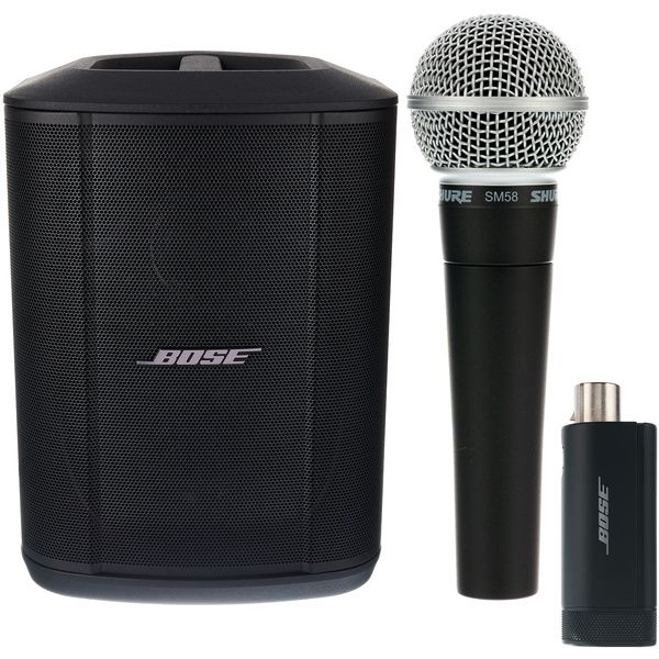 Bose S1 Pro Plus +Shure SM58 Bundle