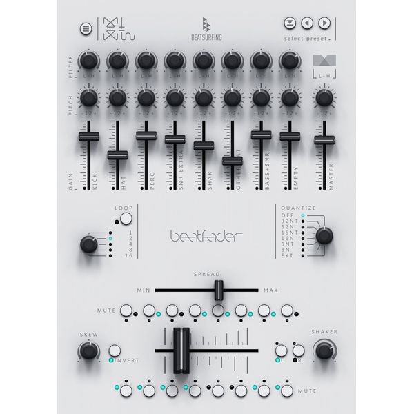 Beatsurfing Beatfader