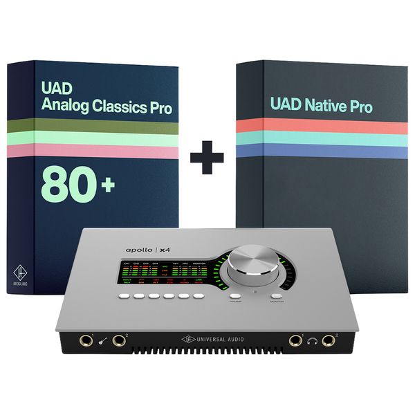 Universal Audio Apollo X4 Gen2 Native Pro Bund