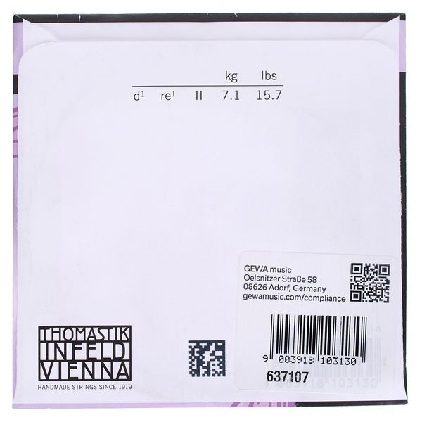 Thomastik S19 Spirocore D Viola 4/4