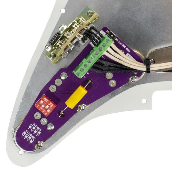 Mojotone 58 Q.Coil Hot Br. Pickguard MG