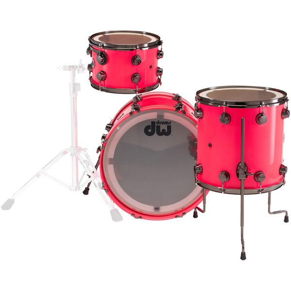 DW Lacquer Custom Neon Hot Pink