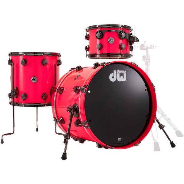 DW Lacquer Custom Neon Hot Pink