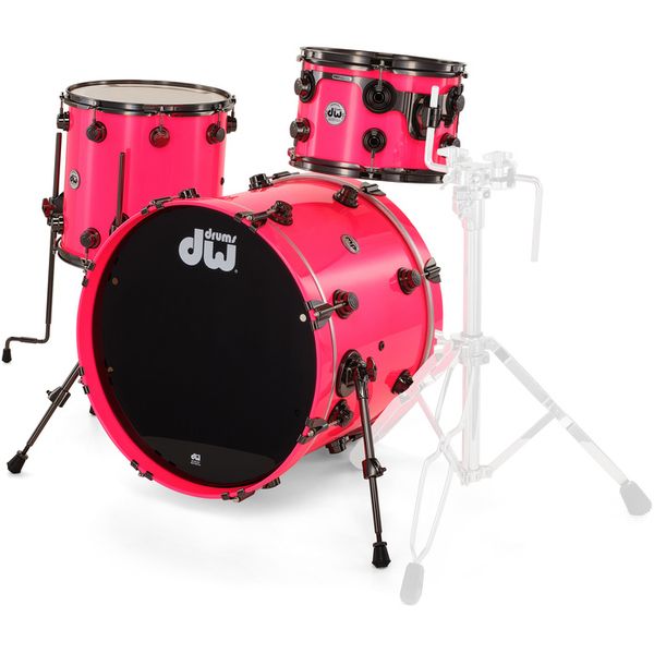 DW Lacquer Custom Neon Hot Pink