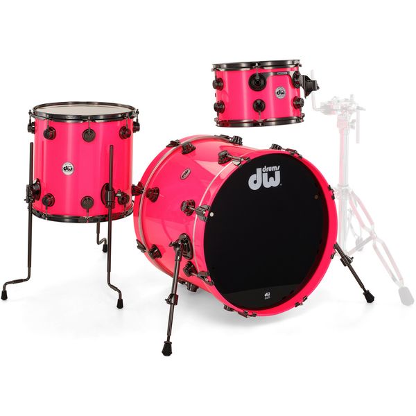 DW Lacquer Custom Neon Hot Pink