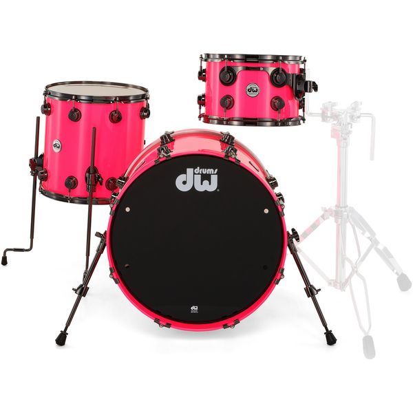 DW Lacquer Custom Neon Hot Pink