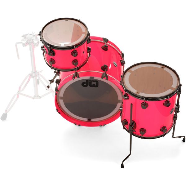 DW Lacquer Custom Neon Hot Pink