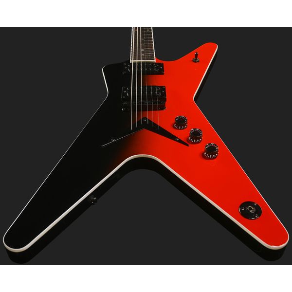Dean Guitars ML 79 Red Black Fade