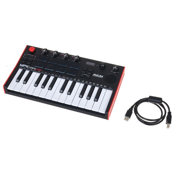 AKAI Professional MPK mini Play MK3 Case Bundle