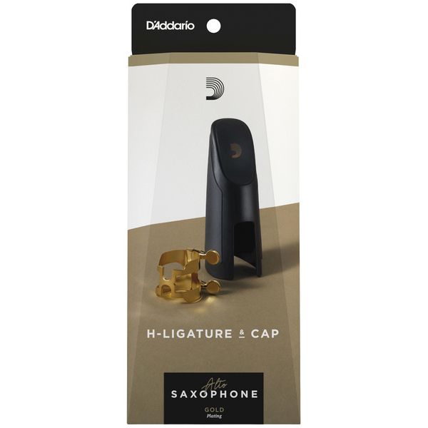 DAddario Woodwinds HAS1G H-Ligature Alto Sax GP