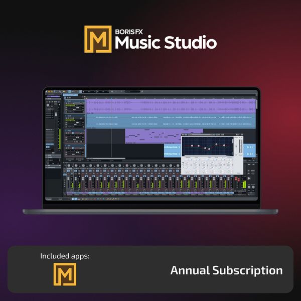 Boris FX Music Studio - One Year Access
