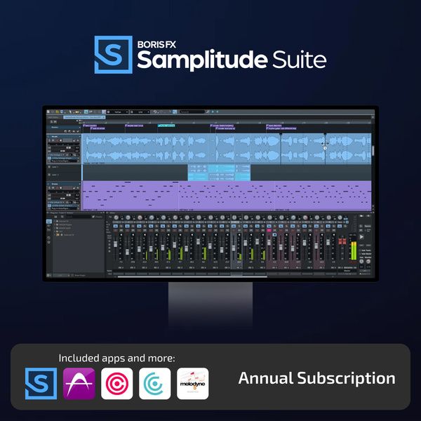 Boris FX Samplitude Suite 1 Year Access