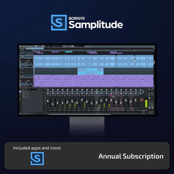 Boris FX Samplitude - One Year Access