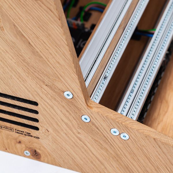 2 Many Synths Eurorack Case 10U 104HP Oak