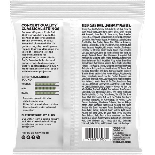 Ernie Ball 2402 Ernesto Palla HighTension