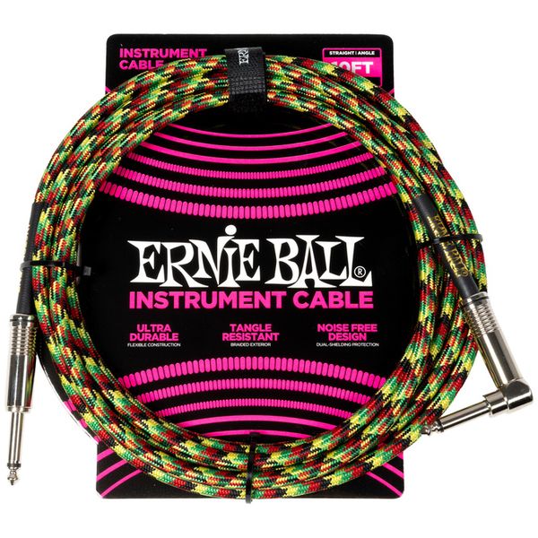 Ernie Ball Instr.Cable Braided 10ft 6481