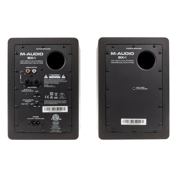 M-Audio BX4 M-Control Bundle