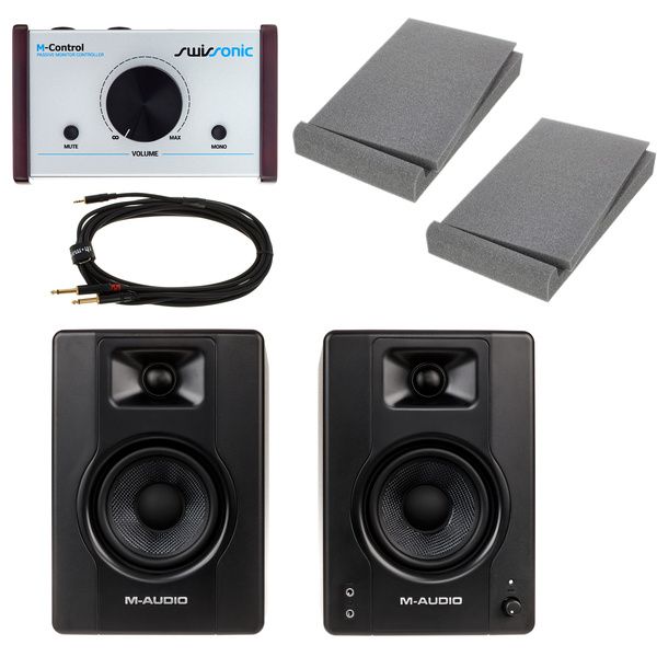 M-Audio BX4 M-Control Bundle