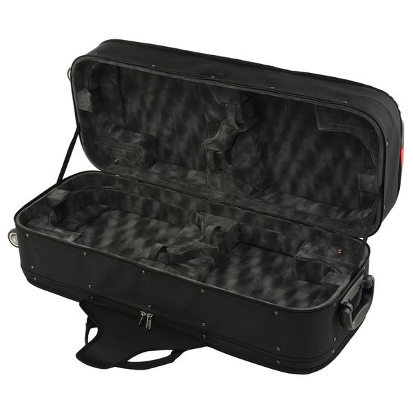 Roth & Junius RJVC/W Quattro Vn Case Wheels