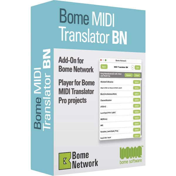 Bome MIDI Translator BN Annual Subs