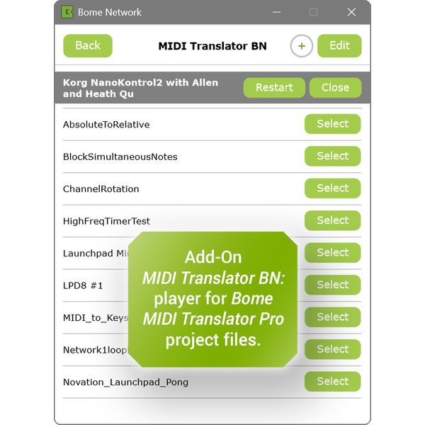 Bome MIDI Translator BN Annual Subs