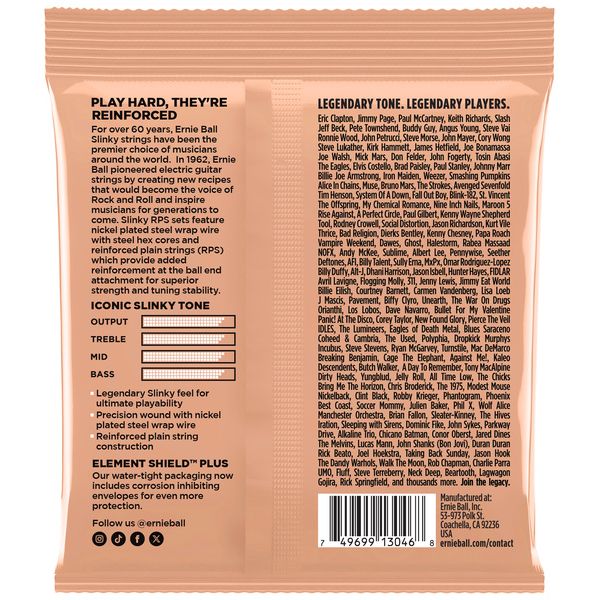 Ernie Ball 2243 RPS Turbo Slinky