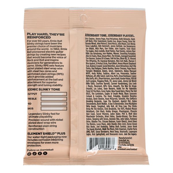 Ernie Ball 2243 RPS Turbo Slinky