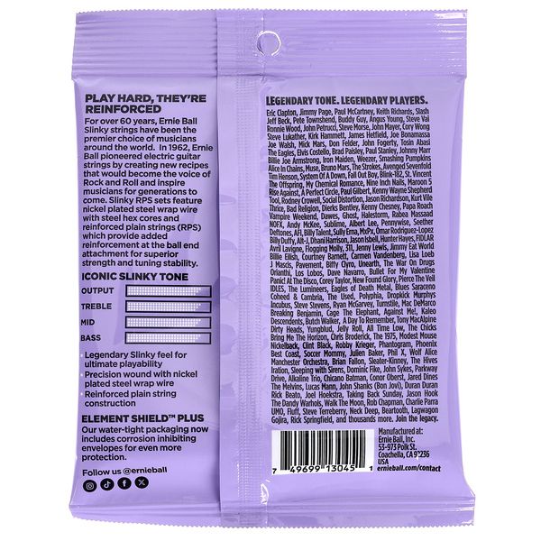 Ernie Ball 2244 RPS Ultra Slinky