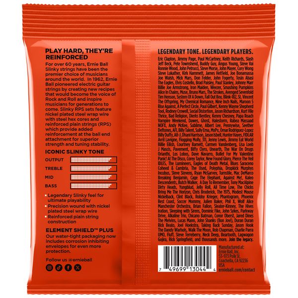 Ernie Ball Skinny Top Heavy Bottom 2237