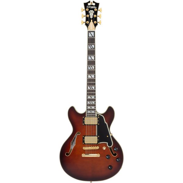 DAngelico Excel Mini DC Amaretto Burst