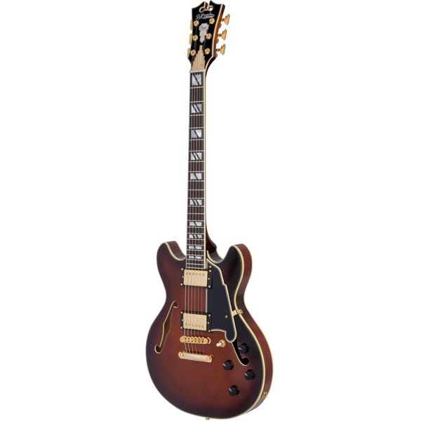 DAngelico Excel Mini DC Amaretto Burst