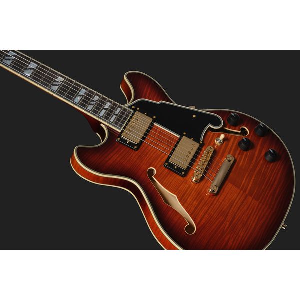 DAngelico Excel Mini DC Amaretto Burst